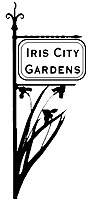 iris city gardens logo